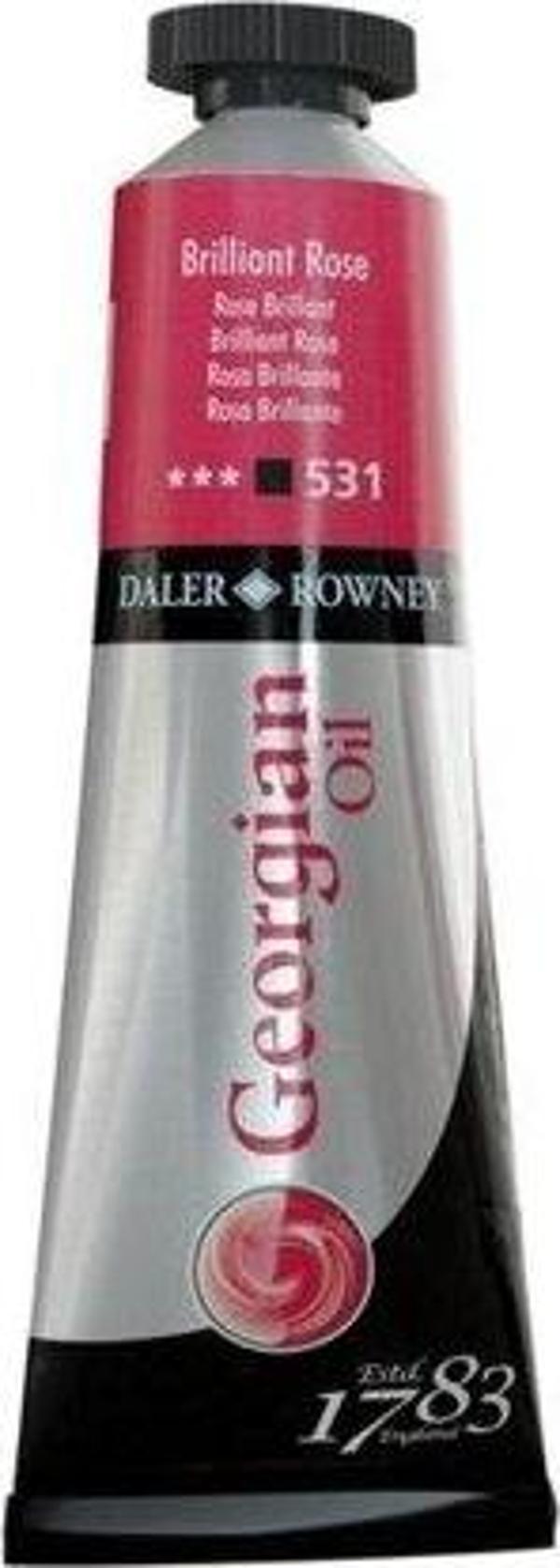 Daler Rowney Georgian Yağlı Boya Goc 38 ml Brıllıant Rose 111014531 - Image 1