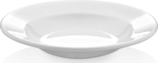 Vural Melamin 230621 6'lı Klasik Çukur Tabak-21 cm - Image 1