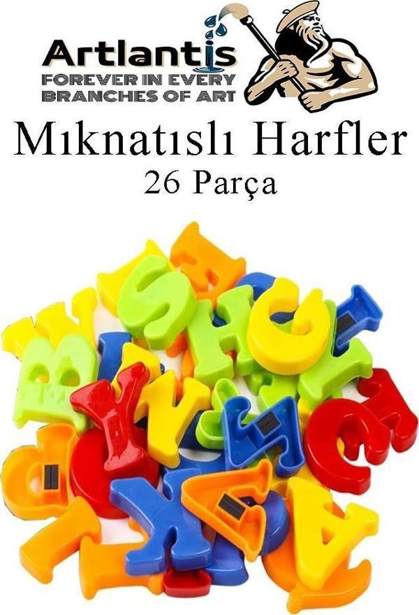 Mıknatıslı Harfler 26 Parça 1 Paket Bubu Manyetik Harfler Okul Öncesi Eğitim Harfleri Öğrenme - Image 1