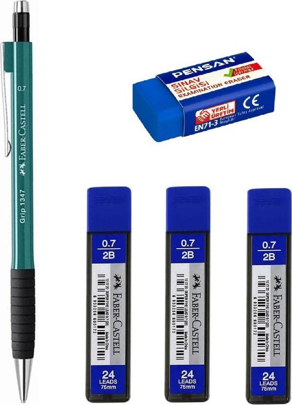 Faber-Castell Grip 1347 0.7 Versatil Trend Renkler Zümrüt Set - Image 1