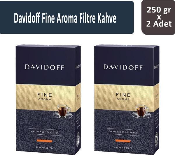 Davidoff Fine Aroma Filtre Kahve 250 gr x 2 Adet - Image 1