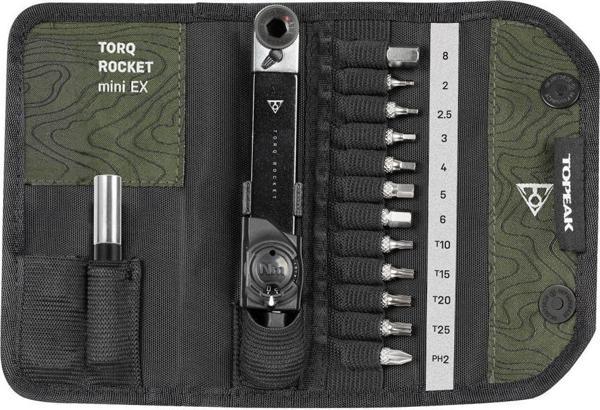 Topeak Torq Rocket Mini EX Tork Aleti 2-10Nm TT2622 11 Farklı Uç 250494 - Image 1