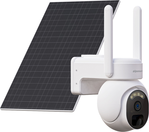 Alpsmart AS660 4G 4MP Solar Dış Mekan PTZ Solar Kamera - Image 1