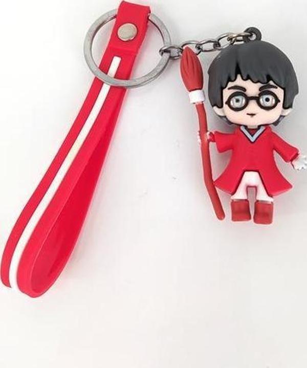 Harry Potter Anime Figür Karakter Silikon Anahtarlık Çanta Süsü - Image 1