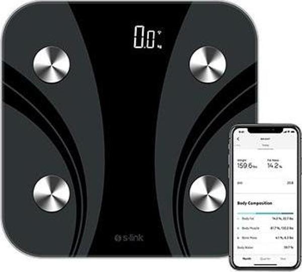 Silver Crest S-Link Swapp SL-SBS8 Çok Özellikli Akıllı Baskül Wifi TUYA Destekli - Image 1