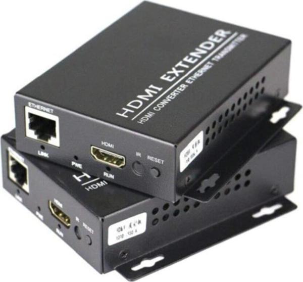 Hytech HY-HDEX150 HDMI+IR(TX) TO 2HDMI+IR(RX) HDMI 150M Uzatıcı - Image 1