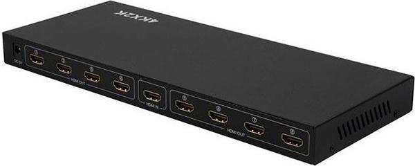 Hytech HY-LU8 8 Port 4K-2K HDMI Splitter - Image 1