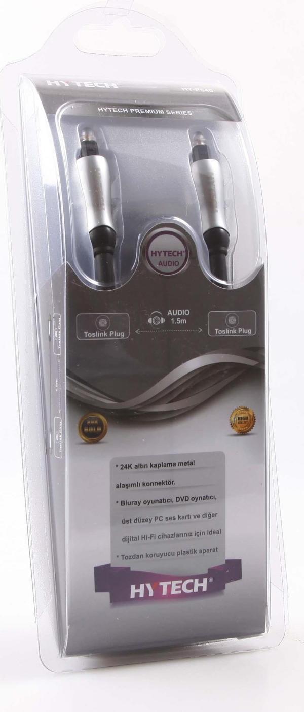 Hytech HY-P555 10mt Optik Ses Kablosu - Image 1