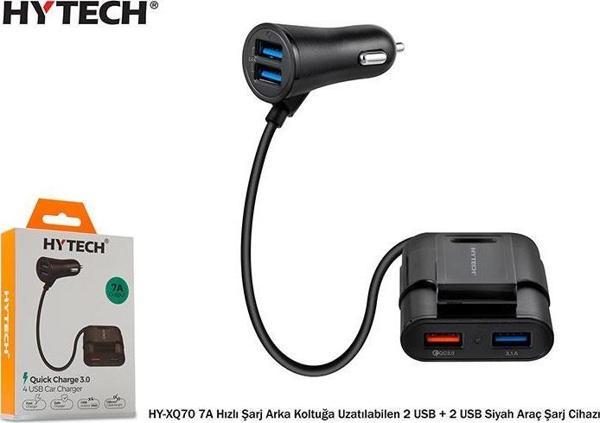 Hytech HY-XQ70 7A Hızlı Şarj Arka Koltuğa Uzatılan - Image 1
