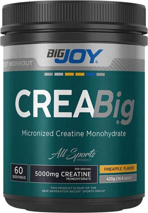 Bigjoy Sports Creabig Creatine Monohydrate 420Gr Ananas %100 Mikronize Kreatin - Image 1