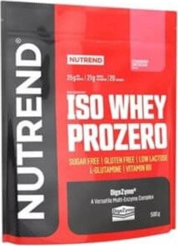Nutrend Nu Iso Whey Prozero Çilek Cheesecake 500G. - Image 1