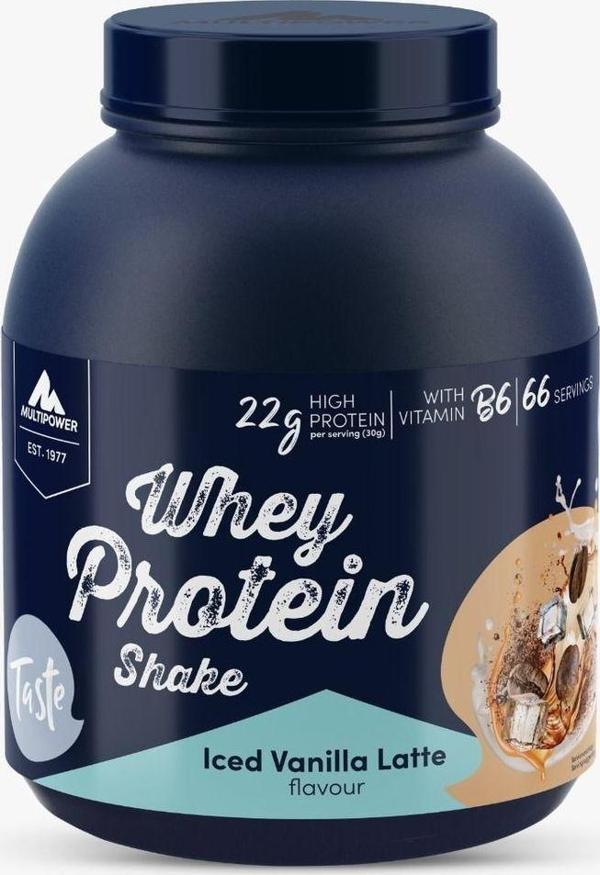 Multipower Whey Protein Shake Iced Vanilya Latte 2000G - Image 1