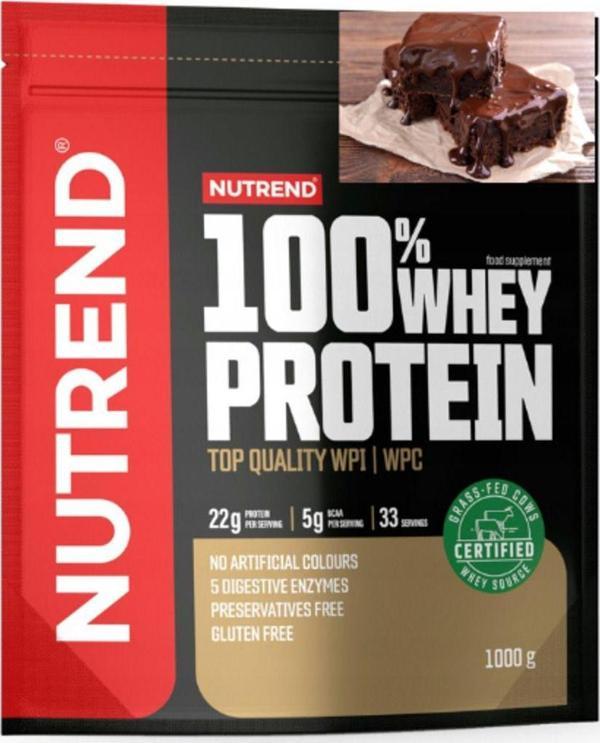 Nutrend Whey Protein 1000G Çikolata Browni - Image 1