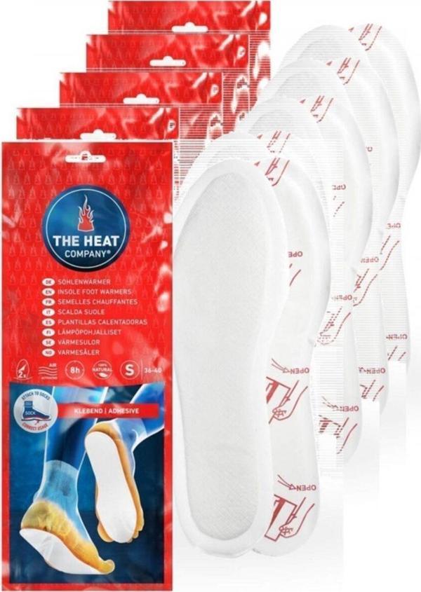 The Heat Company 10 Lu (5 Çift) Insolewarmers-Yapışkanlı-8 Saat-Tabanlık-Isitici-S - Image 1