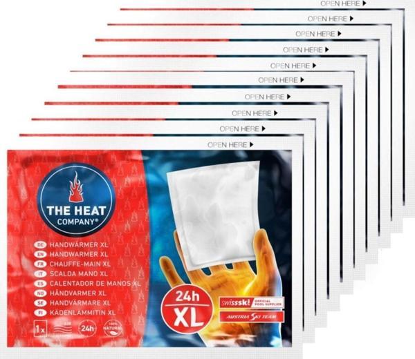 The Heat Company 10 Lu Paket 24 Saat Bireysel El Ve Cep Isıtıcı- Xl - -Yapışkansız - Image 1