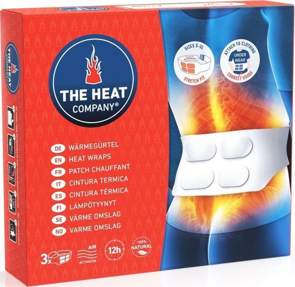 The Heat Company Kemerli 12 Saat 4 Cepli Heatwrap Bel Isıtıcı 3 Adet - Image 1