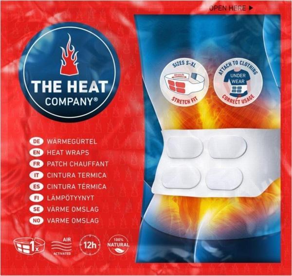 The Heat Company Kemerli 12 Saat 4 Gözlü Heatwrap Bel Isıtıcı - Image 1