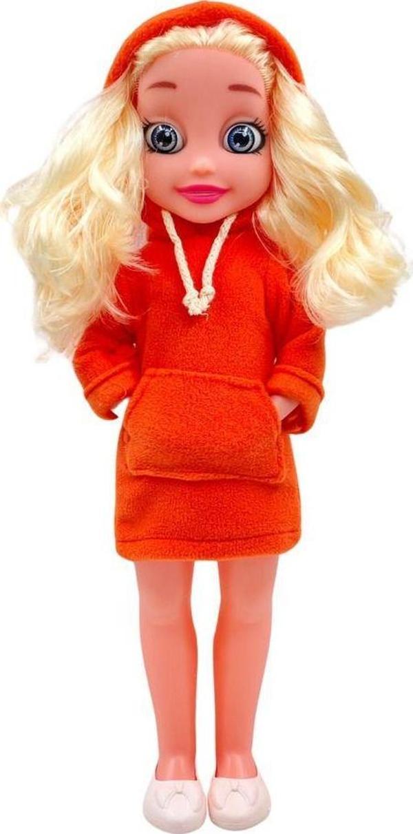 Elissa Kapüşonlu Sarışın Moda Bebek 42cm - Image 1