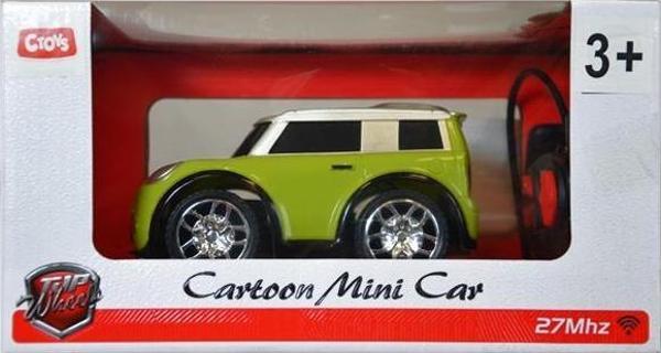 Ctoys Cartoon Mini Car 27 Mhz Full Fonksiyon Uzaktan Kumandalı Yeşil Araba QX3688 93 - Image 1
