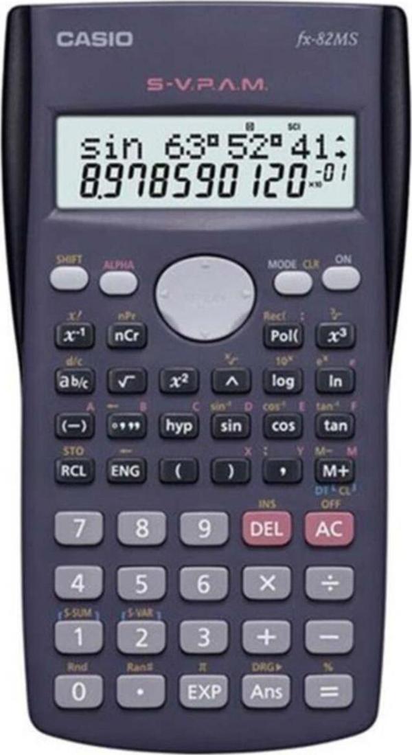 Casio Fx 82Ms Fonksiyonlu Hesap Makinesı - Image 1