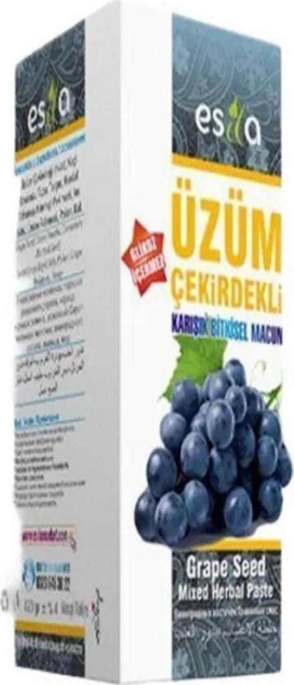 ESİLA Üzüm Çekirdekli Karışık Bitkisel Macun 420 Gr - Image 1