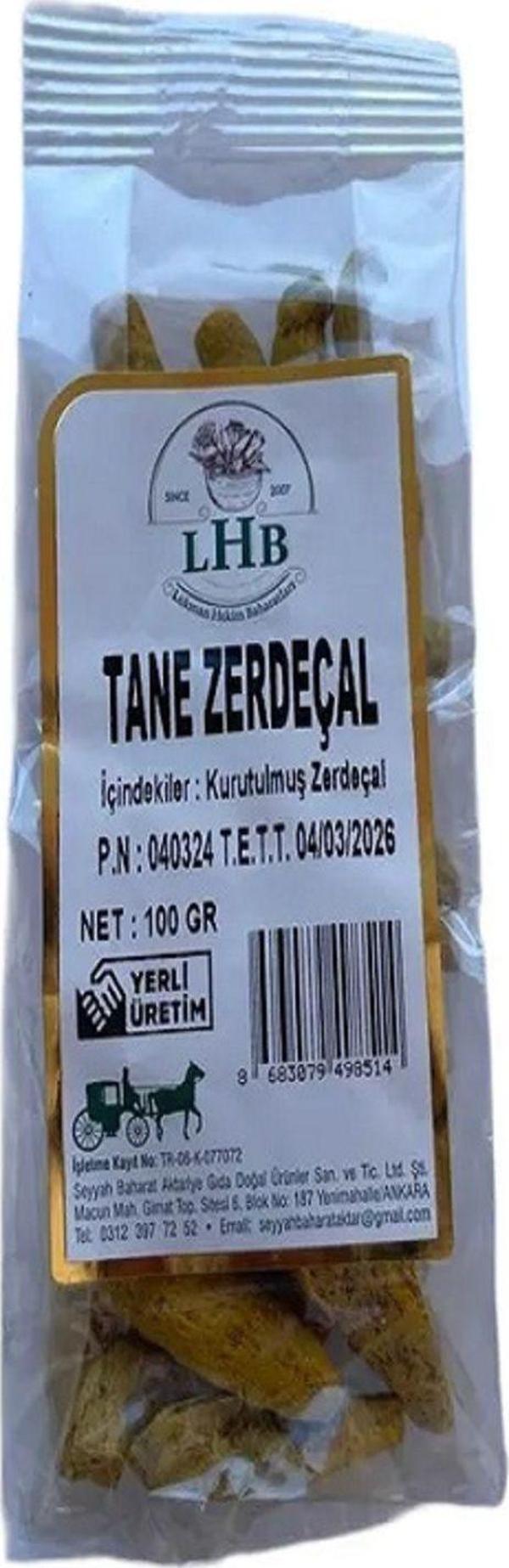 lokman hekim baharat Tane Zerdeçal 100 Gr - Image 1