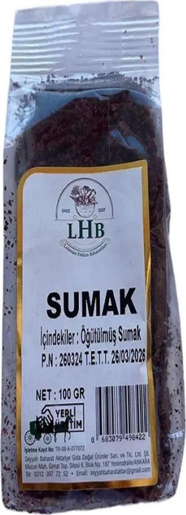 lokman hekim baharat Sumak 100 Gr - Image 1