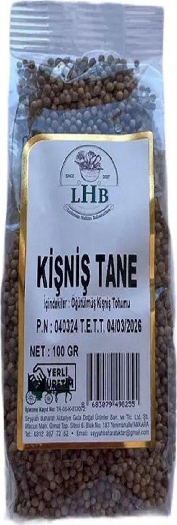 lokman hekim baharat Kişniş Tane 100 Gr - Image 1
