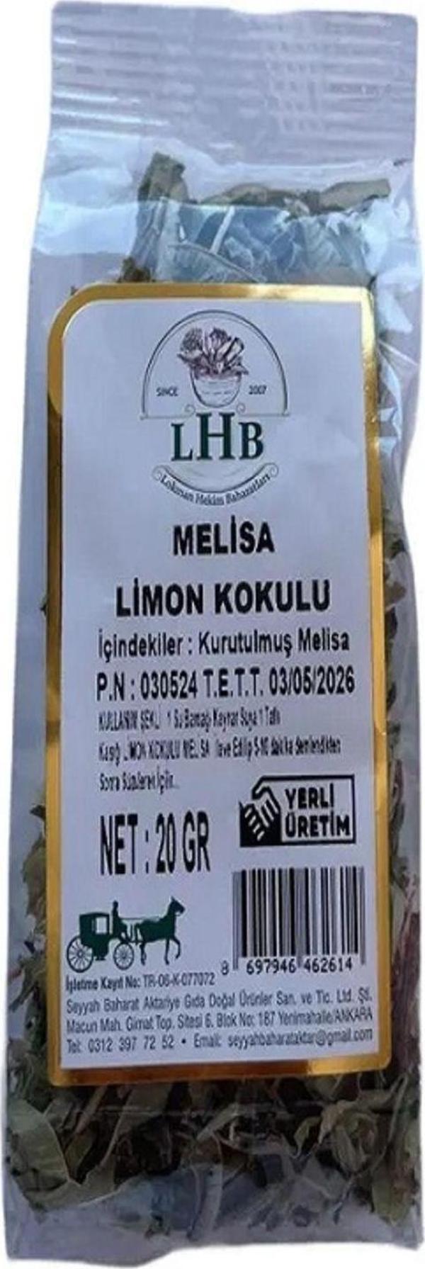 lokman hekim baharat Melisa Limon Kokulu 20 Gr - Image 1