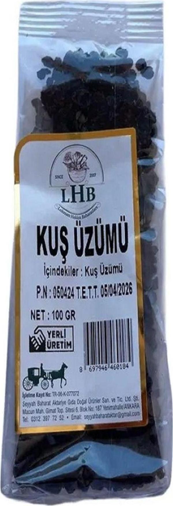 lokman hekim baharat Kuş Üzümü 100 Gr - Image 1