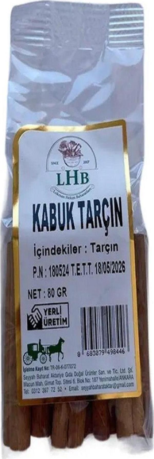 lokman hekim baharat Kabuk Tarçın 80 Gr - Image 1