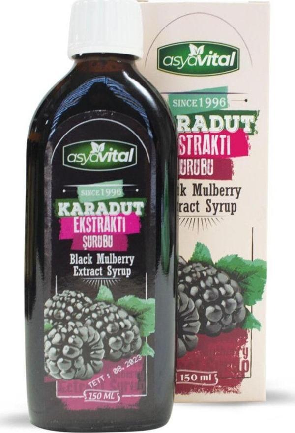 asyavital Asya Vital Karadut Şurubu 150 Ml - Image 1