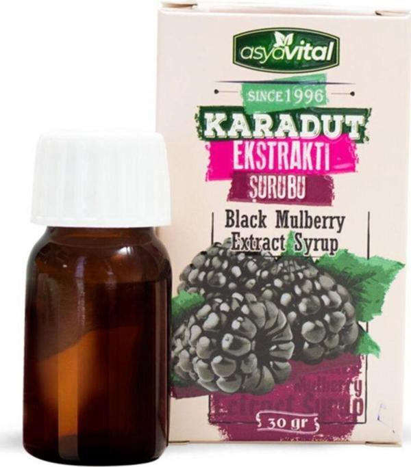 asyavital Asya Vital Karadut Şurubu 30 Ml. - Image 1