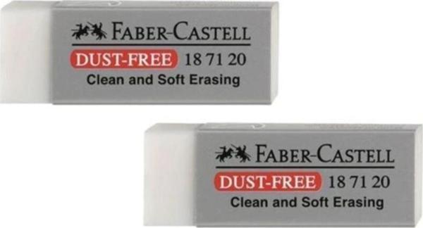Faber-Castell Dust Free Silgi No20 (2 Adet) - Image 1
