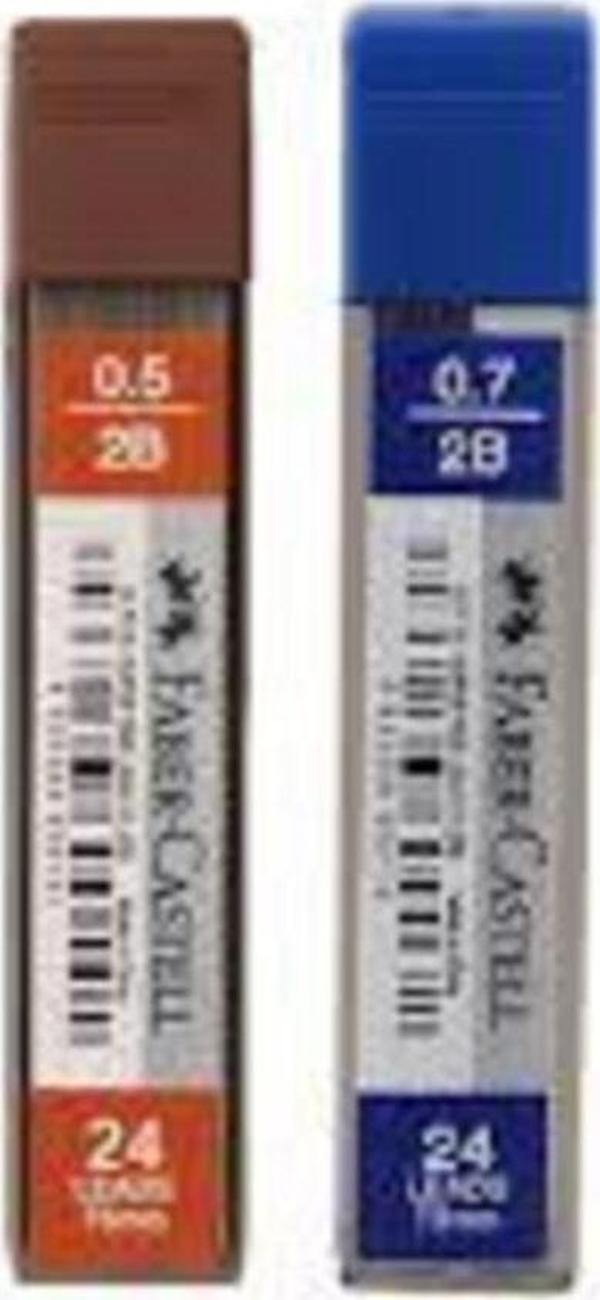 Faber-Castell 3Lü Set 0,5 Uç 0.7 Uç Sınav Silgisi - Image 1