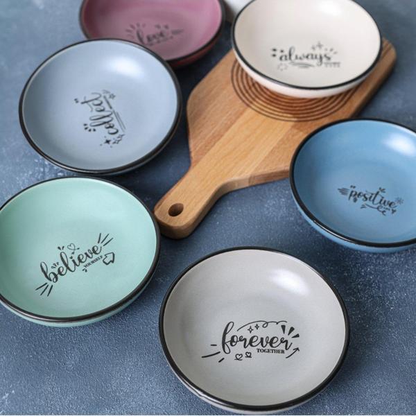 Keraart Rainbow Motto Halka Sosluk / Çerezlik 13 Cm 6 Adet - Image 1