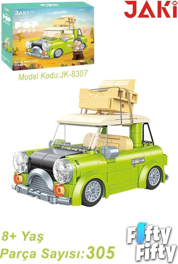 Jaki Maker Pop Tatil Otobüsü -JK8307(305 Parça) Oyuncak Yapım Seti - Image 1