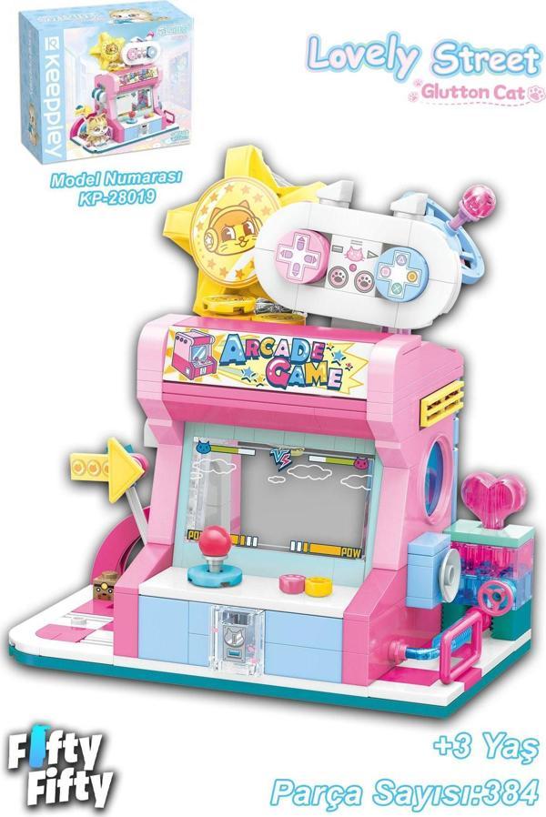 Keepley Lovely Street/sevimli Sokak Serisi Oyun Dükkanı (384 PARÇA) Oyuncak Yapım Seti F28019 - Image 1