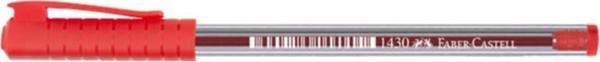 Faber-Castell 1430 Tükenmez Kalem Kırmızı 10 Lu 5211143021000 (1 Paket 10 Adet) - Image 1