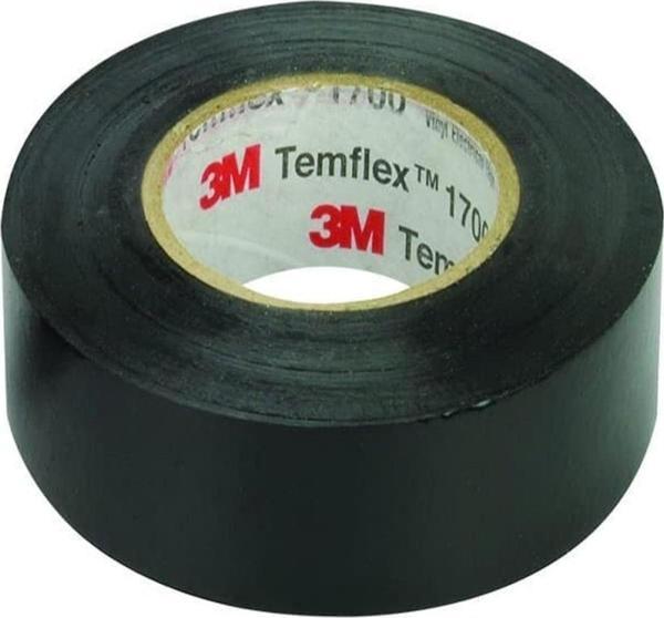 3M Izolebant Temflex Siyah Pvc Bant 19Mm X 9M X 0,1M - Image 1