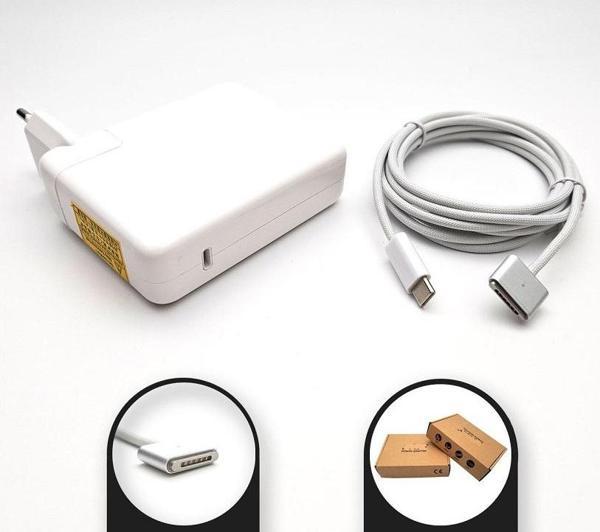Apple MacBook 140W PD Type-C Magsafe3 Adaptör (USB-C) Muadil (28V 5A) RPA-AC327 - Image 1
