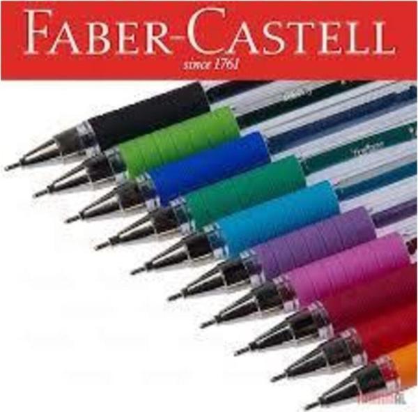Faber-Castell 1425 Iğne Uçlu 10 Renk Tükenmez Kalem Seti - Image 1
