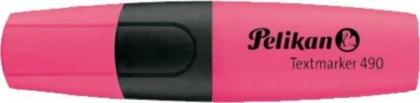 Pelikan Fosforlu Kalem Pembe 490(10 Adet) - Image 1
