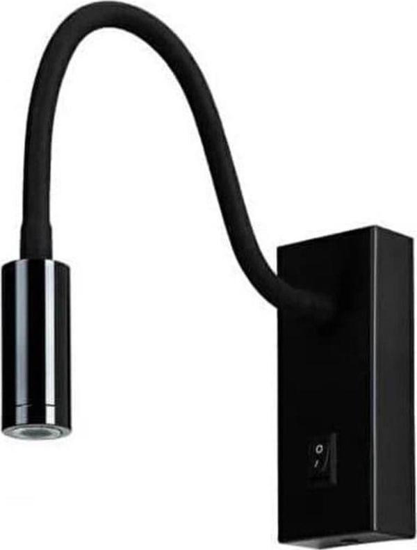 Cata Ct-5232 3W 3200K Günışığı Siyah Kasa Baykuş Ledli Aplik - Image 1
