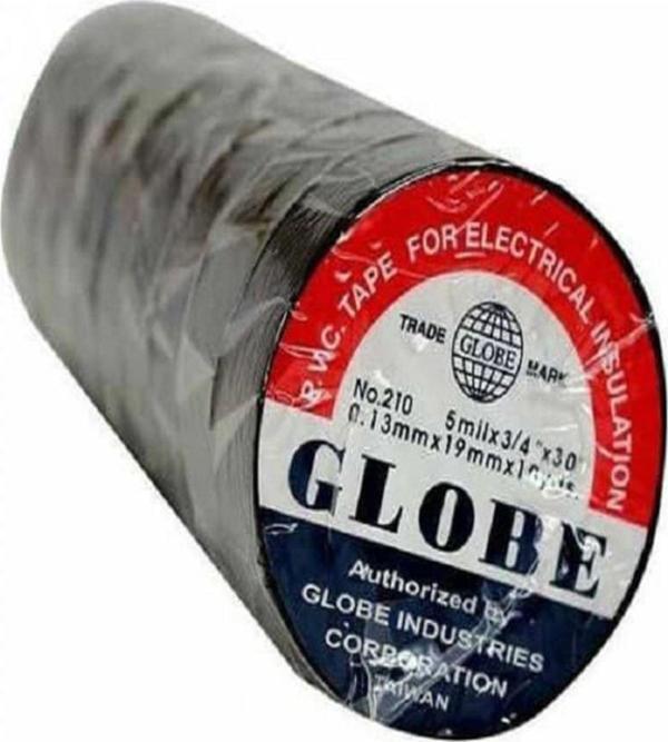 Globe Elektrik Bantı Izolebant Siyah 10 Adet - Image 1