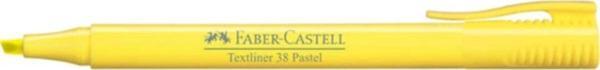 Faber-Castell Fosforlu Kalem 38 Pastel Sarı 10Lu - Image 1