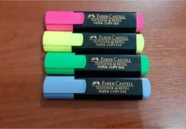 Faber-Castell Fosforlu Kalem 4 Lü Set - Image 1