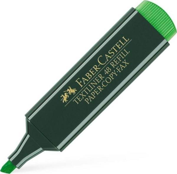 Faber-Castell Fosforlu Kalem 5 Adet Yeşil 1548 - Image 1