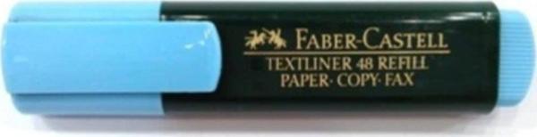 Faber-Castell Fosforlu Kalem Mavi 10'Lu - Image 1