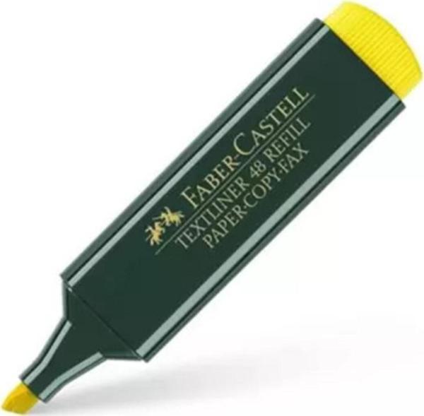 Faber-Castell Fosforlu Kalem Sarı ( 10 Lu ) - Image 1